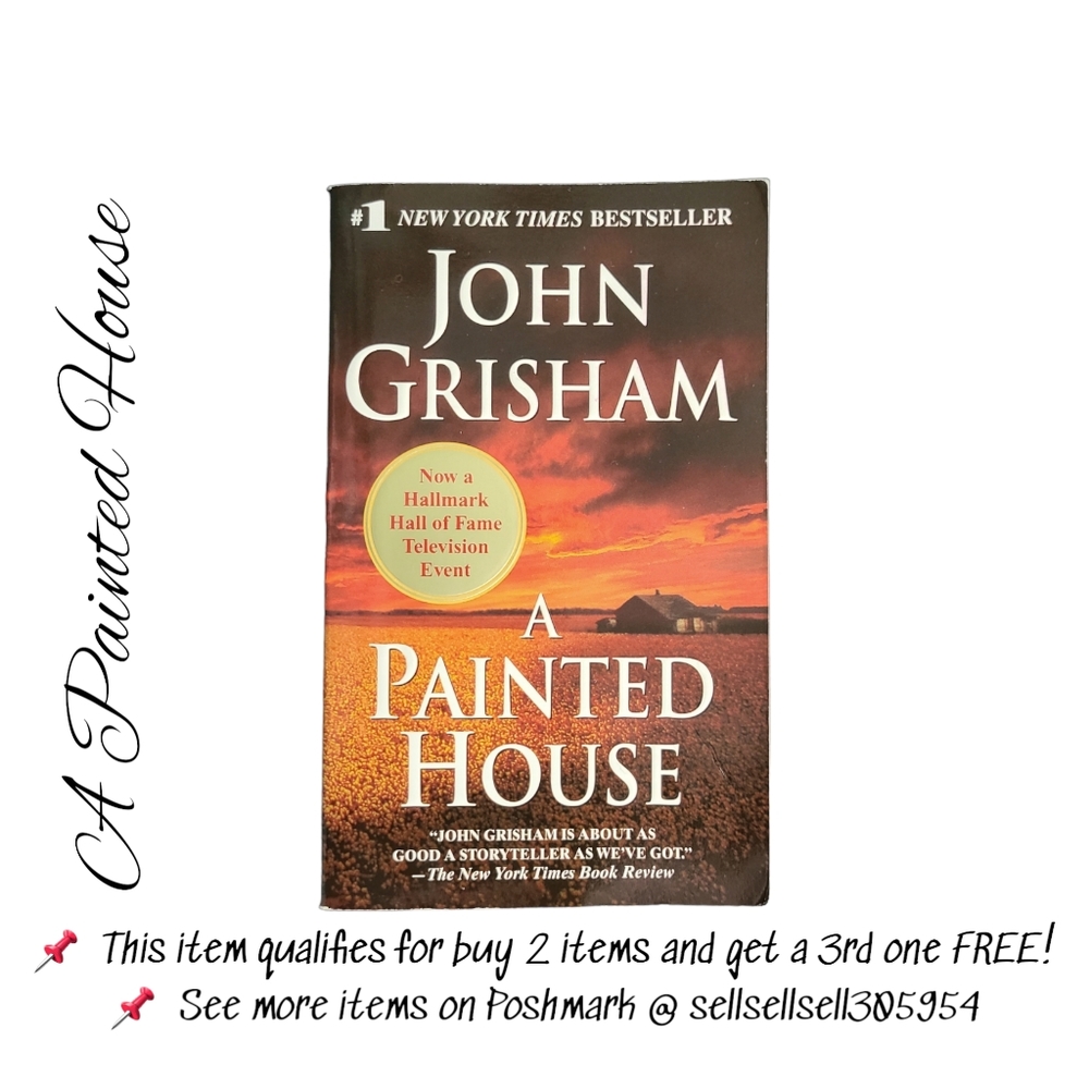 📌 *Book - A Painted House - John Grisham - Paperback - Good Condition